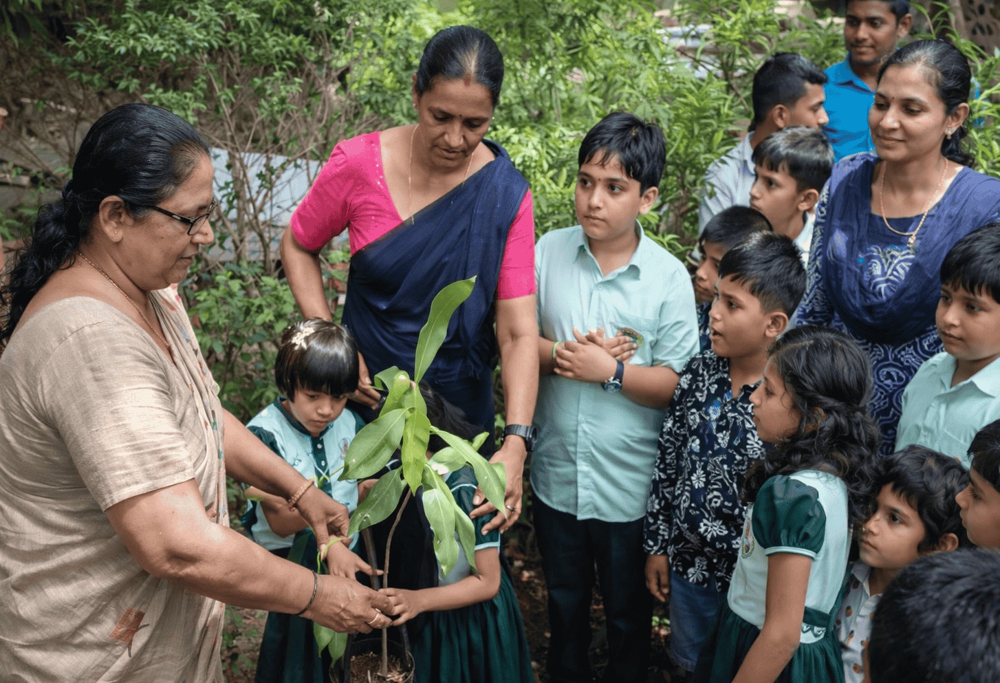 In a world where you can be anything, be kind. These children show us how. - Manovikas (Special School for Mentally Handicapped)